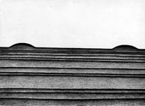  Sahara 10/65, 1965, Federzeichnung auf Papier, 41 x 53 cm