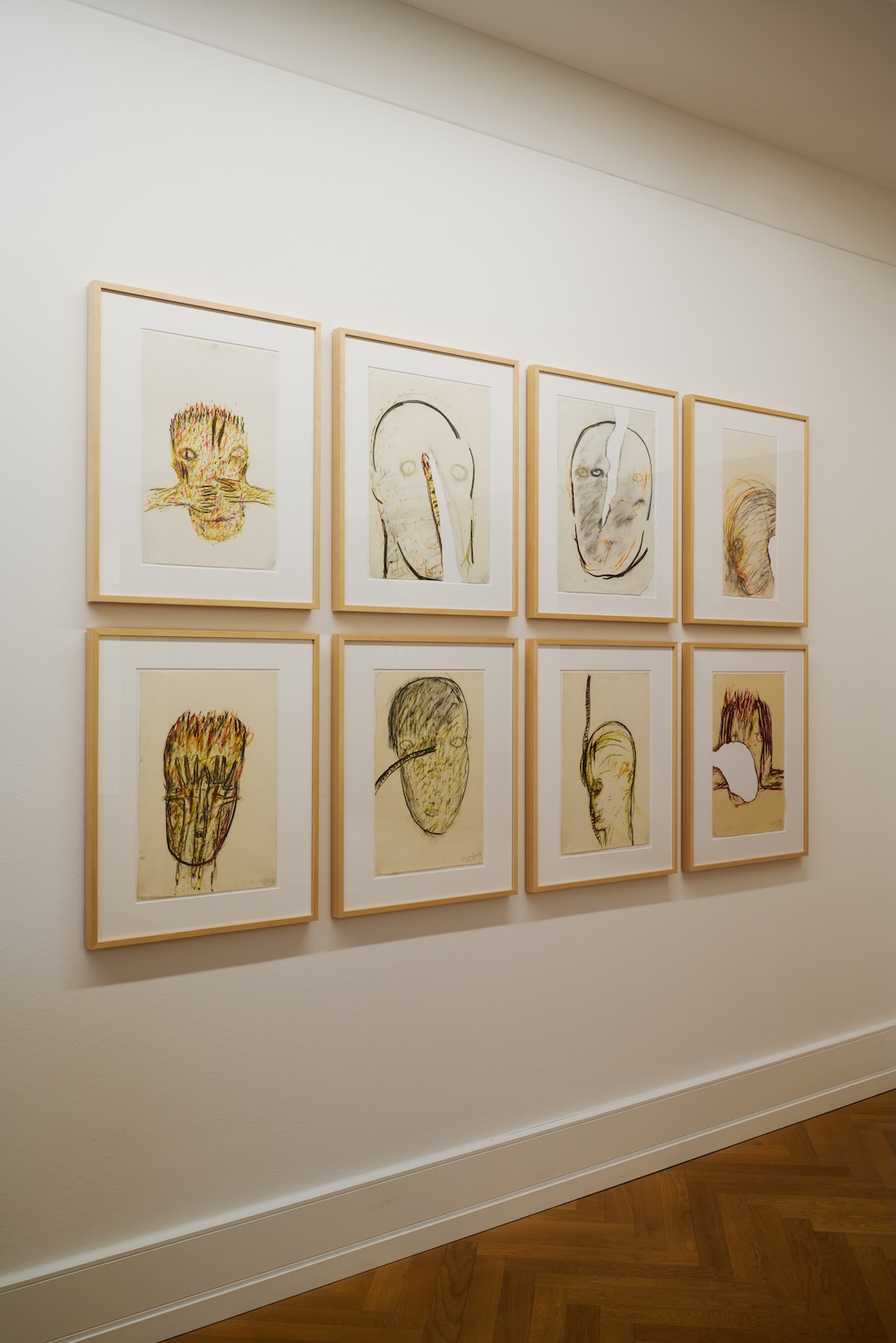Ausstellungsansicht „Charakterköpfe“
