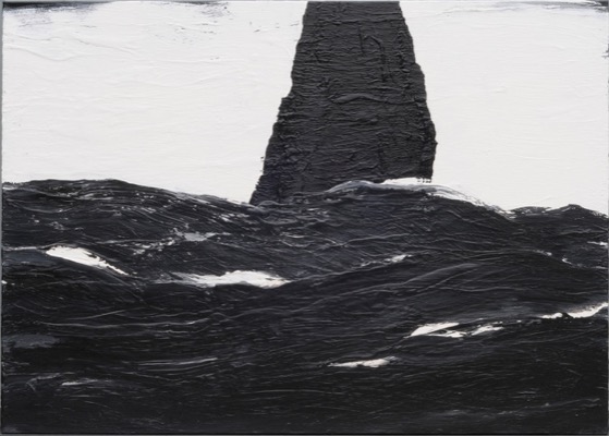 Westmännerinseln 02/13.02.08, 2008, Acryl auf Leinwand, 150 x 210 cm