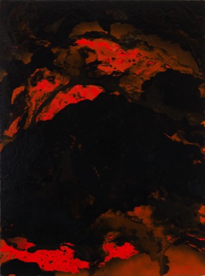 Atom 12/2019 Acryl auf LupuBond 120 x 90cm