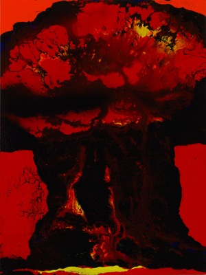 Atom 16/2019 Acryl auf LupuBond 120 x 90cm
