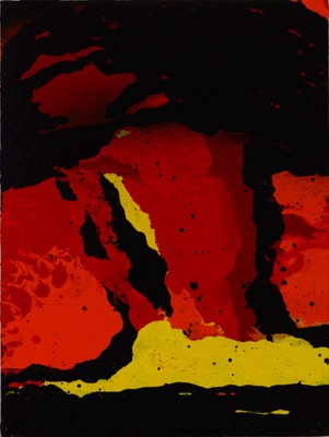 Atom 4/2019 Acryl auf LupuBond 120 x 90cm
