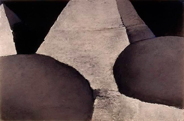 Berge 28.7.98, 1998, Pastell, 80 x 120 cm