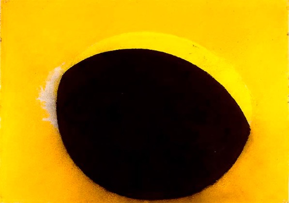 Monde/Sonnen 7.3.93, 1993, Pastell, 69 x 99 cm