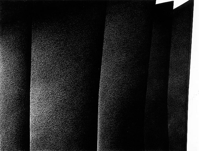Lofoten 12/67, 1967, schwarzer Kugelschreiber auf Papier, 45 x 58,5 cm