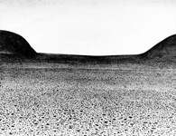  Sahara 3/65, 1965, Federzeichnung auf Papier, 40 x 53 cm